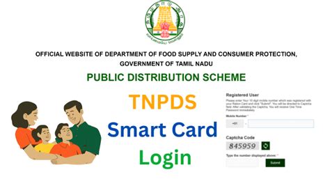 tnpds smart card|tnpds gov in login.